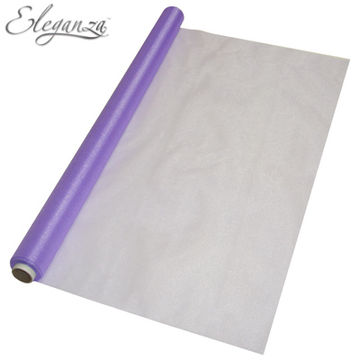 Eleganza Sheer Organza Purple 70cm x 10m - Organza / Fabric